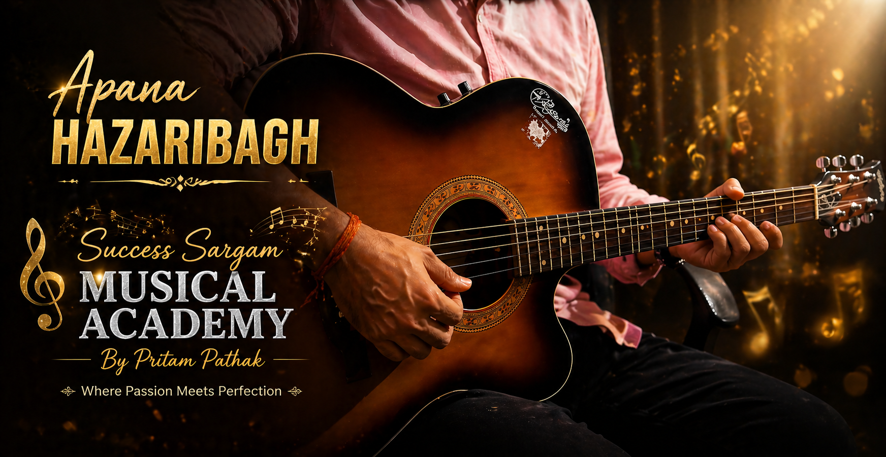 Success Sargam Musical Academy promotional banner